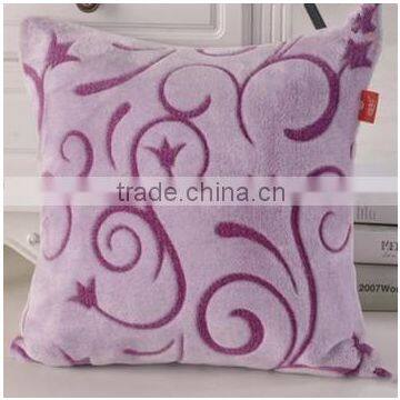 Family Decoration Cutting Floral Fleece Seat Cushion Sofa Chair Student Office Thicken Sanding Cloth