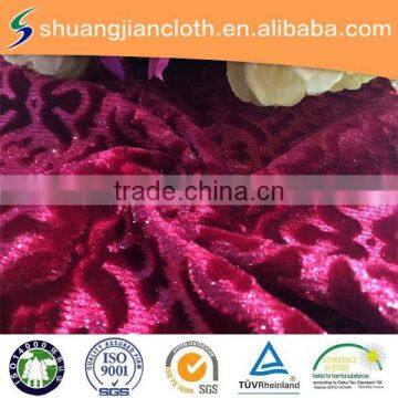 100% Polyester Factory Lurex Brushed Velboa photo-2