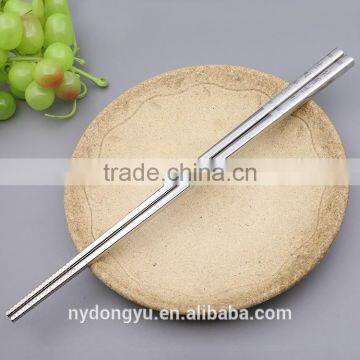 high quality stainless steel 304 cartoon spoon chopsticks/xdy dragon bamboo stainless steel 304 chipsticks / fancy dinnerware