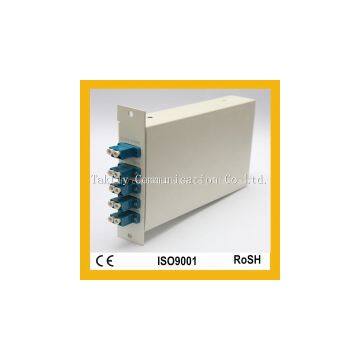 Fiber Optic 2, 4, 8, 16 Channel Mux Demux Lgx, with Adapter for CATV FTTH CWDM Module