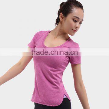 Women's Casual Short Sleeve Moisture Wicking Athletic Shirts