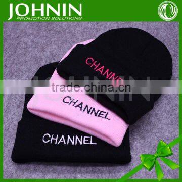 Hot Selling Warm Winter Custom Your Own Design Embroidery Tuque