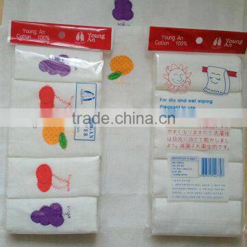 100% Cotton Gauze Towel Cheese Cloth and Kitchen Cloth 38CM X 38CM One Bag With 5pcs In Stock photo-2