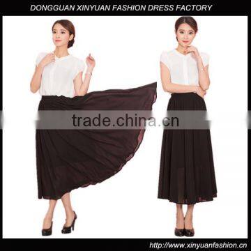 Pictures Of Ladies Long Pleated Chiffon Skirts Long Maxi Skirts For Women