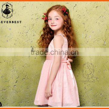 2016 Wholesale Latest Pakistani Casual Dress Designs Children's Boutique Clothing Baby Girls Terylene Frocks Designs photo-2