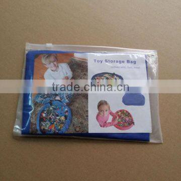 Factory Supplier Drawstring Toy Carry Bag Organizer,Play Mat Toy Storage Bag photo-6