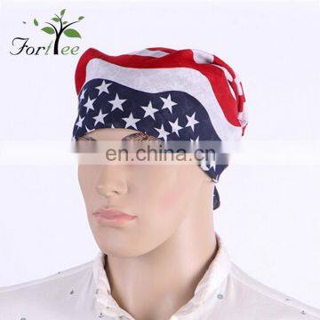 Hot sale custom wholesale popular latest fashion multi - purpose country flag bandana