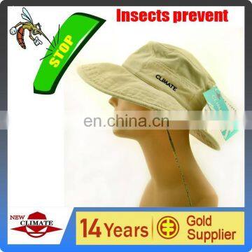 Anti mosquito functional outdoor hat