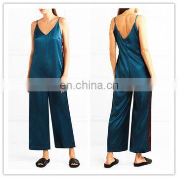 Royal Blue Spaghetti Strap Sexy Jumpsuit For Ladies