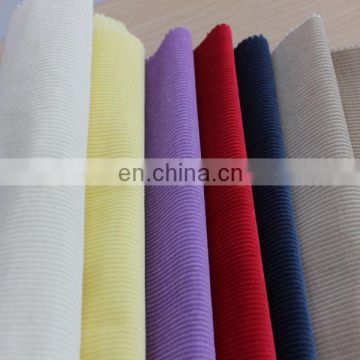 100% cotton 11wales fabric with different colors