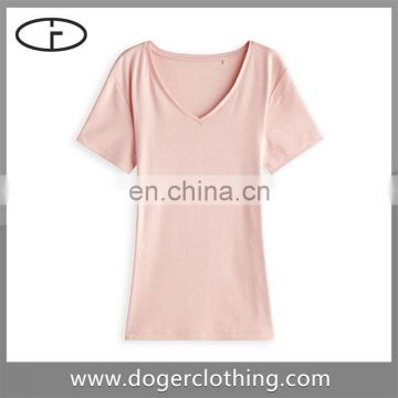 Trade assurance supplier t shirt design custom V-Neck