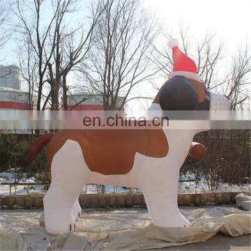 Hot Sale Inflatable Husky Dog/PVC Promotional Inflatable Dog/Husky for Christmas Decoration photo-2