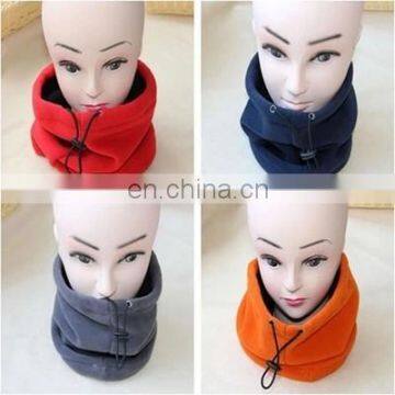 customized polyester plain windproof polar fleece sport scarf face mask