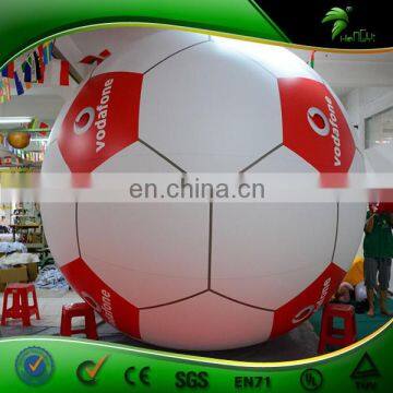 Football Type Sphere RC Helium Inflatable Flying Balloon