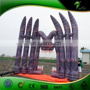 Widely Popular Inflatable Hallowmas Skull Arch, Hallowmas Horrific Outdoor Arch Decorations photo-4