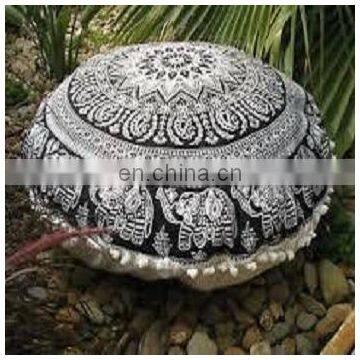 Round Shape Mandala Cushion Cover Pillow Case