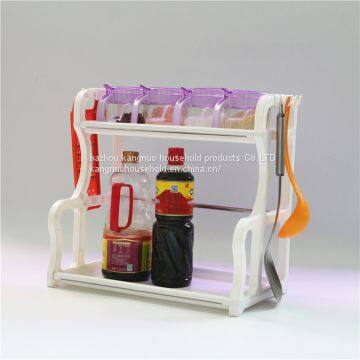 High quality microwave oven storage rack kitchen shelf brackets plastic
