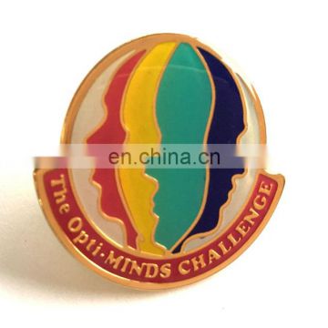 Metal custom enamel lapel pin badge