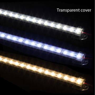 2pcs*50cm LED Bar Light 5730 5630 DC12V 36LED Hard Rigid LED Strip Bar Light 5730 With U Aluminium Shell +pc Cover photo-4