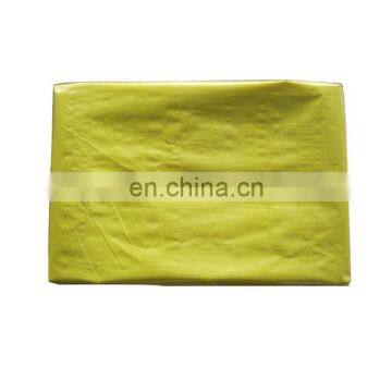 bright orange and yellow finished 100% new pe tarpaulin for sale