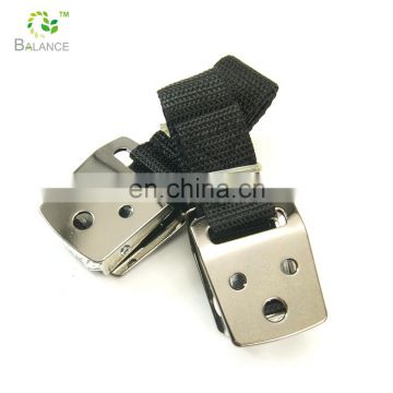 metal hook and loop fastener furniture security strap