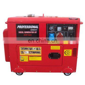 DG6500LDE Single Phase 5kw Silent Marine Portable Diesel Generator photo-3