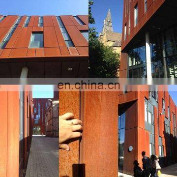 Facade Corten, High Quality Corten Steel Cladding Price m2 photo-6