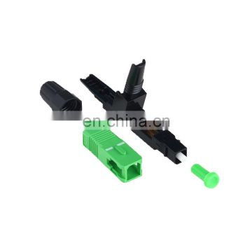 Field Terminated SC/APC Fiber Optic Fast Connector