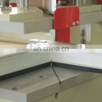 CNC corner cleaning upvc door window making machine