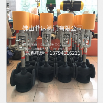 Three-way Control Valve for Heat Conducting Oil