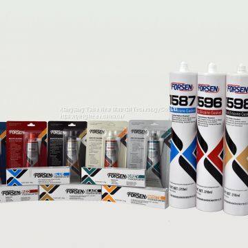 Red 596 Fast Curing RTV Silicone Sealant Gasket Maker 85g With 2g Super Glue photo-4