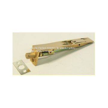 Different Color Brass Flush Door Latch Lock Bolt With Bolt Base photo-2