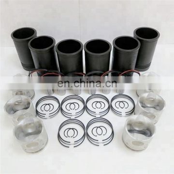 Dongfeng diesel engine spare parts cylinder liner kit piston piston ring and pin clip