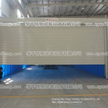 Telescopic Room Telescopic Spraying Room Mobile Polish Real Rail Type Spray Chamber