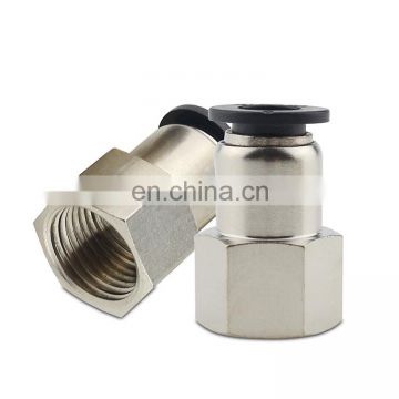 MPCF Manufacturer Supplier pneumatic connector copper thread pipe nipple