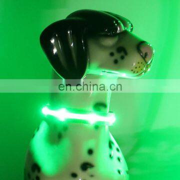 Hot Sale Pet Supplies Android USB Charging LED Lighted Dog Collar photo-2
