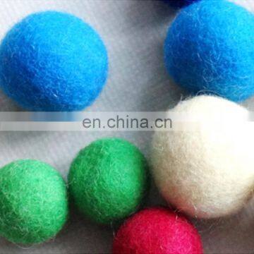 2mm- 10mm Wool Felt Balls for Craft Christmas Decoration photo-4