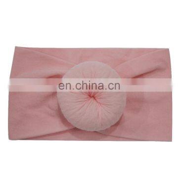 Newest Style Wholesale Pure Loop Hairband Soft Poucy Lovely Kid Head Band for Newborn Girl Casual Wear photo-5