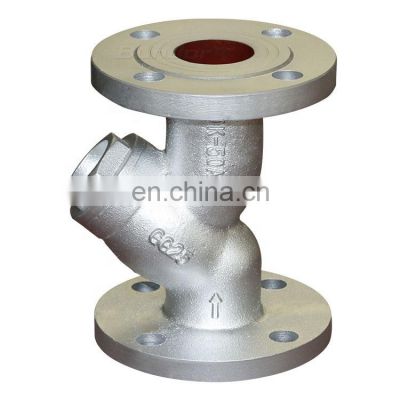 Bundor DN50-500 Cast steel Y Type Strainer flanged Y-type Strainer water strainer for industry