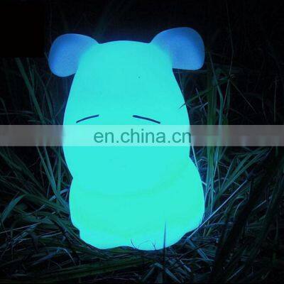 2019 New Brightness Adjustable Remote Control LED Dog Night Light for Kids Children Baby photo-2