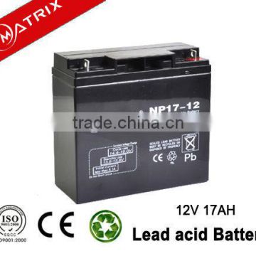 12v 17ah lead acid battery for jump starter