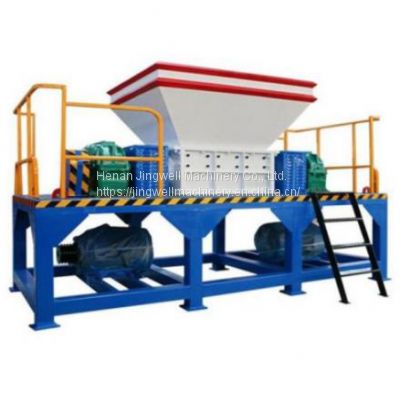 Double Shaft Wood Shredder / Biomass Waste Shredder / Garden Waste Shredding Machine