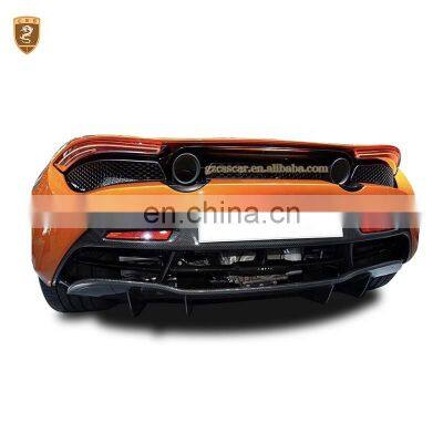 Hot Sale OEM Style Dry Carbon Fiber Small Rear Diffuser Lip For Mclen 720s