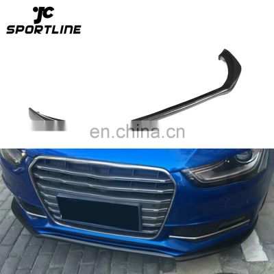 Carbon Fiber S4 Front Bumper Lip for Audi A4 B8.5 SLINE S4 13-16