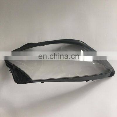 Frog proof transparent glass head lamp lens cover for Mercedes W222 LED headlight with UV hardening coating