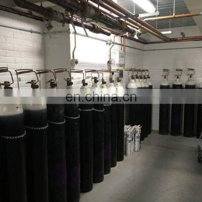 High Quality 10L 12L 15L Hot Types Seamless Gas Oxygen Cylinder for Medical