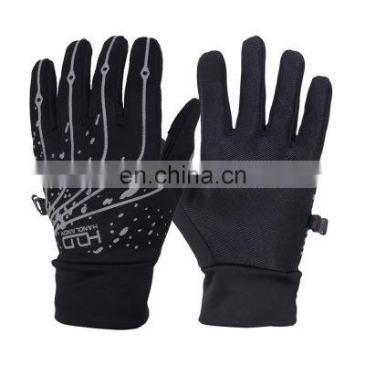 HANDLANDY Waterproof and Windproof Lightweight Running Gloves with Touch Screen Sports Gloves