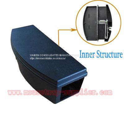 Plastic Black Hidden No Touch No See Tunnel Mouse Trap photo-4