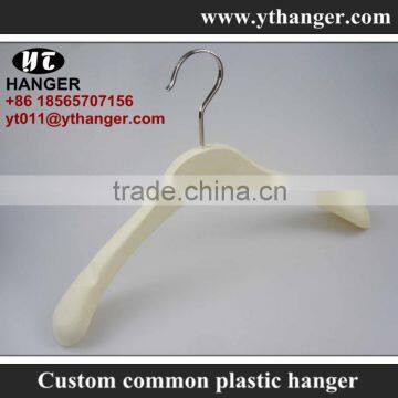 IMY-524 Imitation Wood Grain Plastic Top Hangers for Fabric Cheap