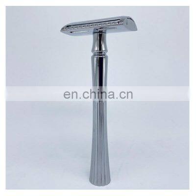 High Quality Custom Double Edge Stainless Steel Disposable Barber Facial Hair Shaving Razor Blade photo-2